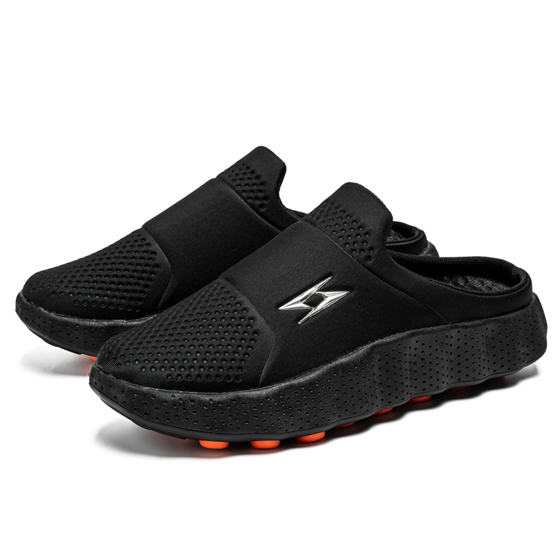 Men'S Shoes Comfortable Walking - Erkek Kapalı Burunlu Terlik Kalın Platform