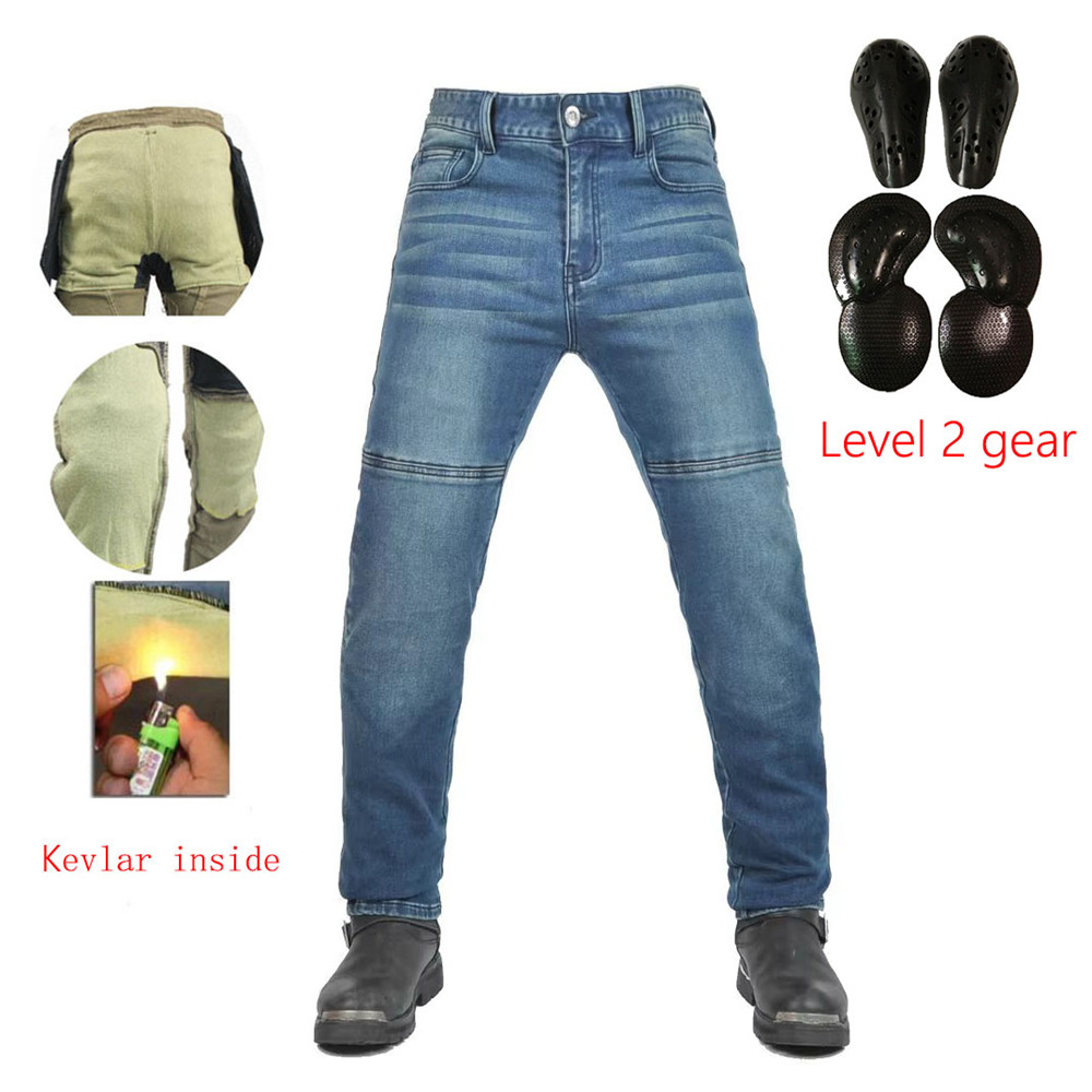 Men'S Shoes For Jeans - Motosiklet Sürme Kot Pantolonları Yumuşak elastik