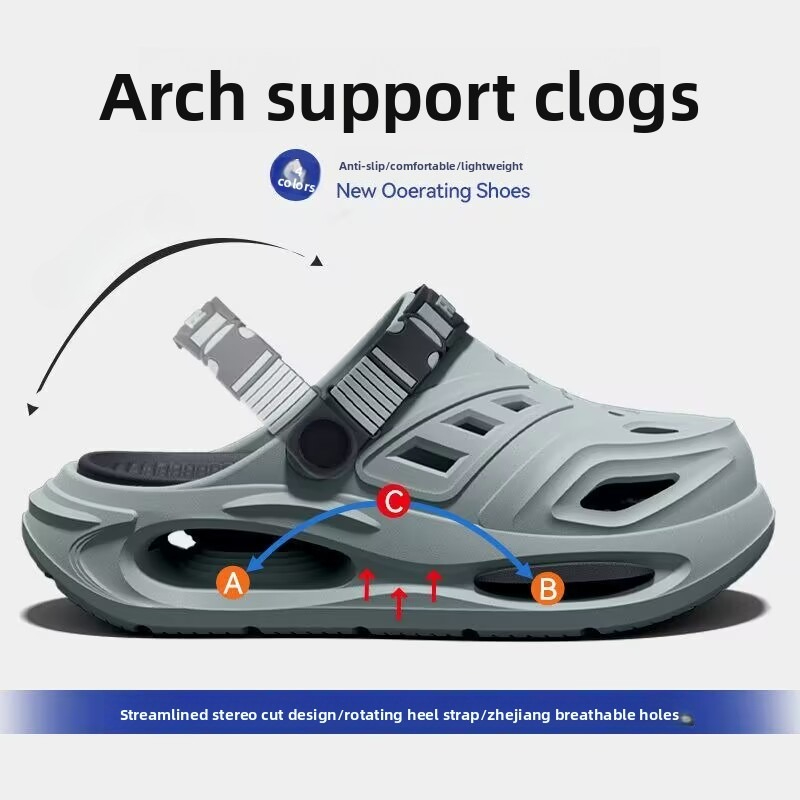 Men'S Shoes With Support - Erkekler için yeni stil, kaymaz ve