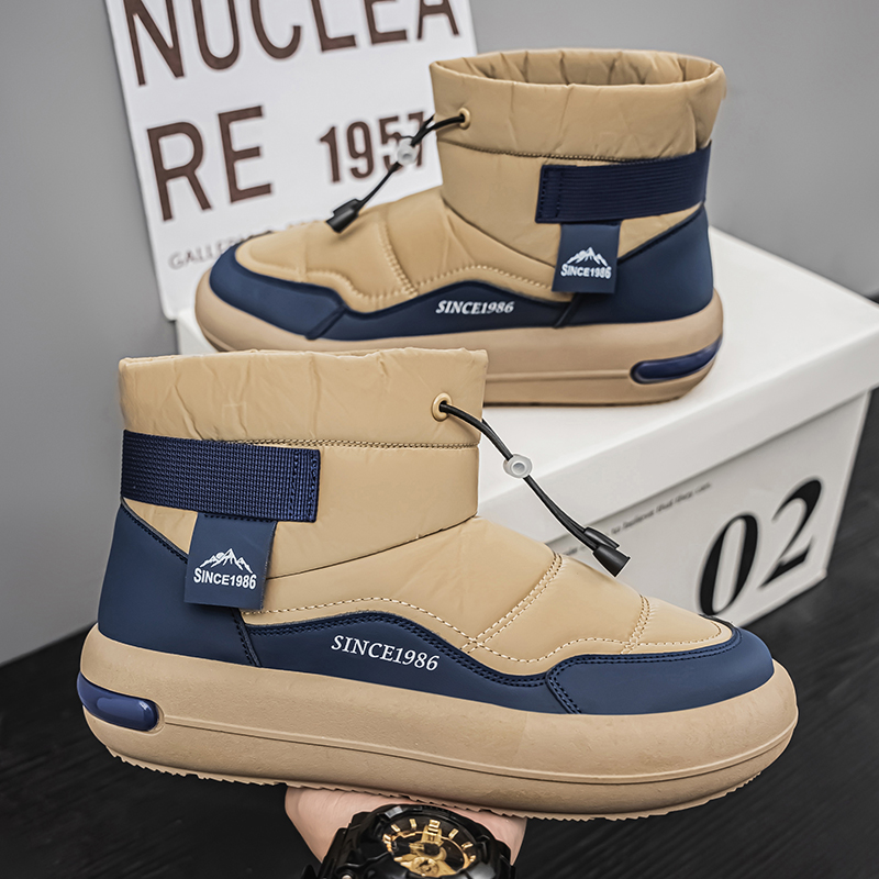 Men'S Shoes Comfortable Walking - Erkek günlük kar botları, kışlık sıcak