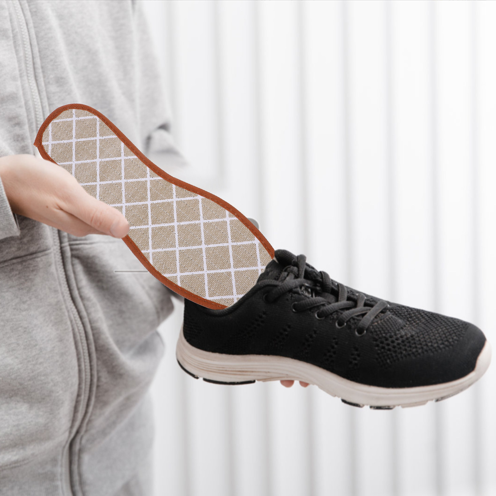 Men'S Shoes Size 42 In Us - 3 Çift Bambu Kömürü Ayakkabı Tabanlığı