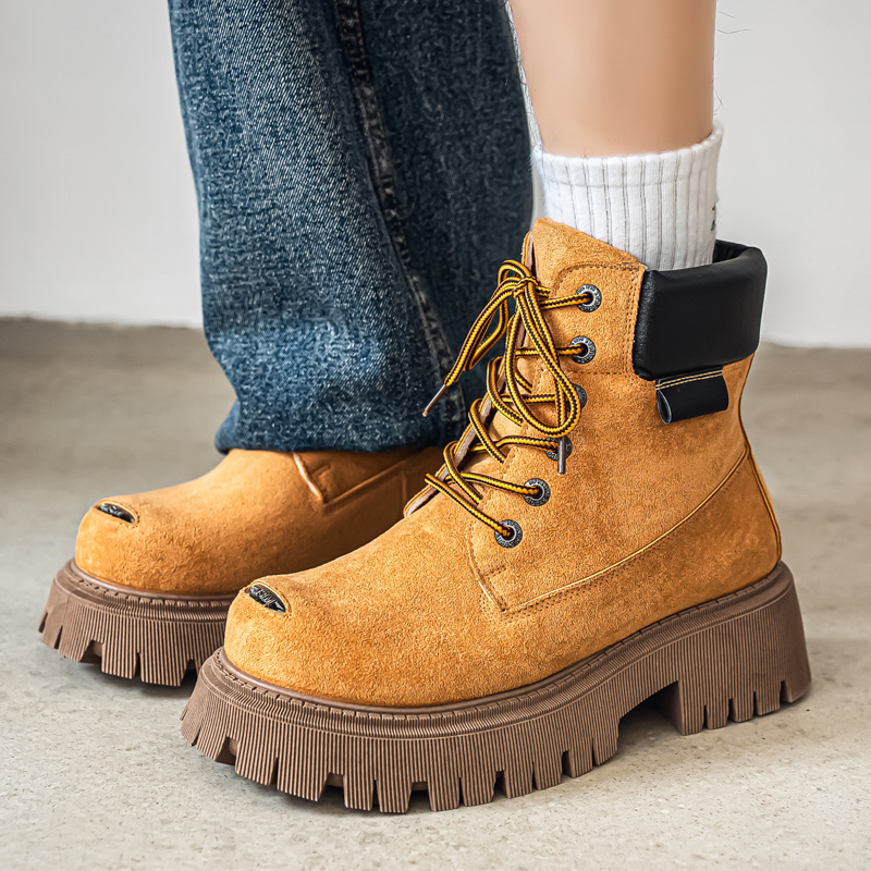 Men'S Shoes Dq - Klasik Yüksek Bilekli Botlar Açık Hava