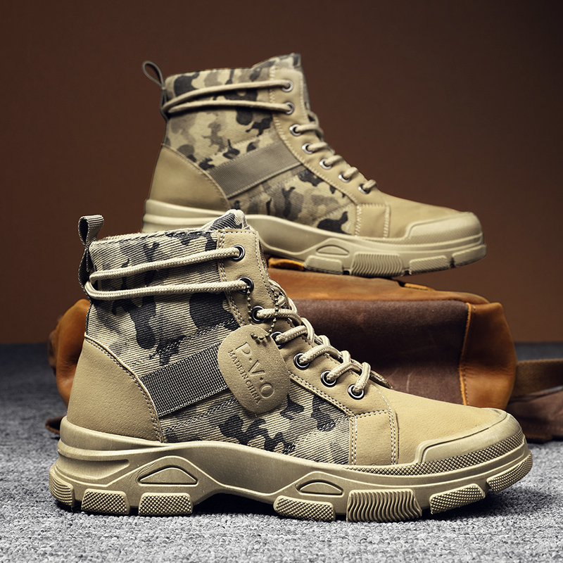 Men'S Shoes Dq - Erkekler için yüksek topuklu botlar sonbahar