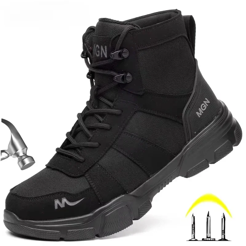 Men'S Shoes Dq - İş Botları Yıkılmaz Erkek Güvenlik Ayakkabıları