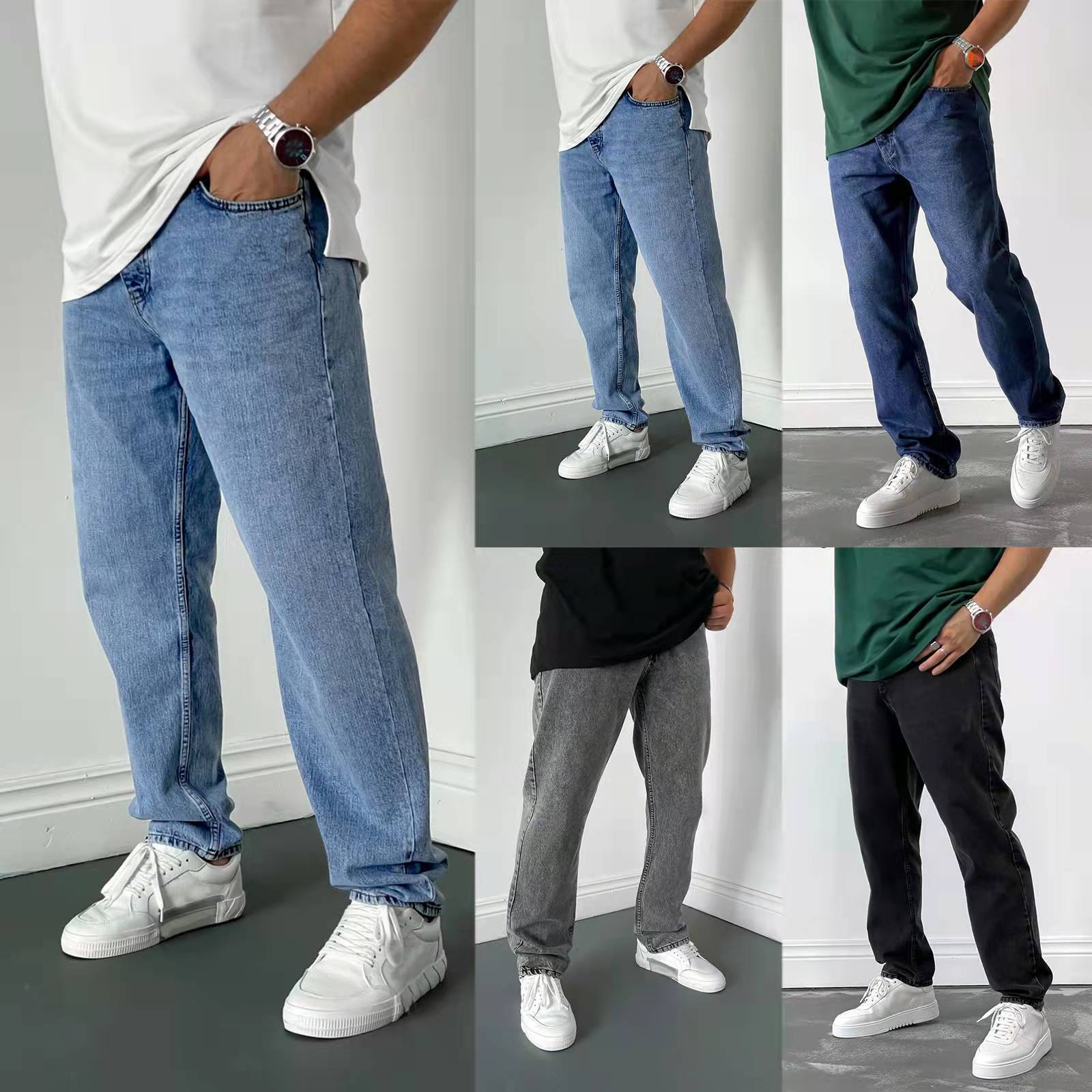 Men'S Shoes For Jeans - Avrupa, Amerika ve Güneydoğu Asya Stili