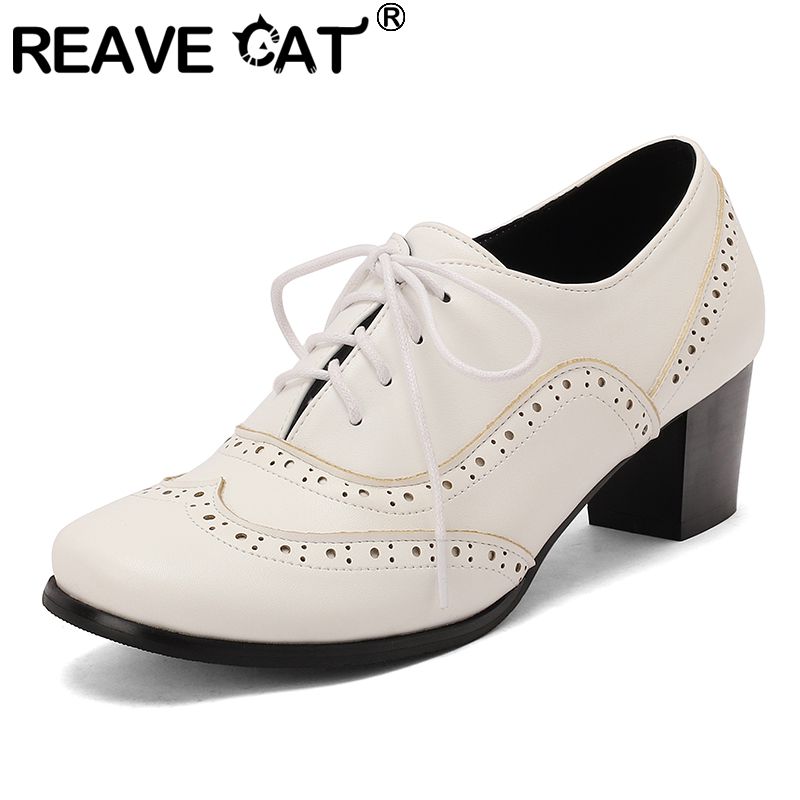 Men'S Shoes Size 42 In Us - REAVE CAT Kahverengi Kadın Topuklu Ayakkabı
