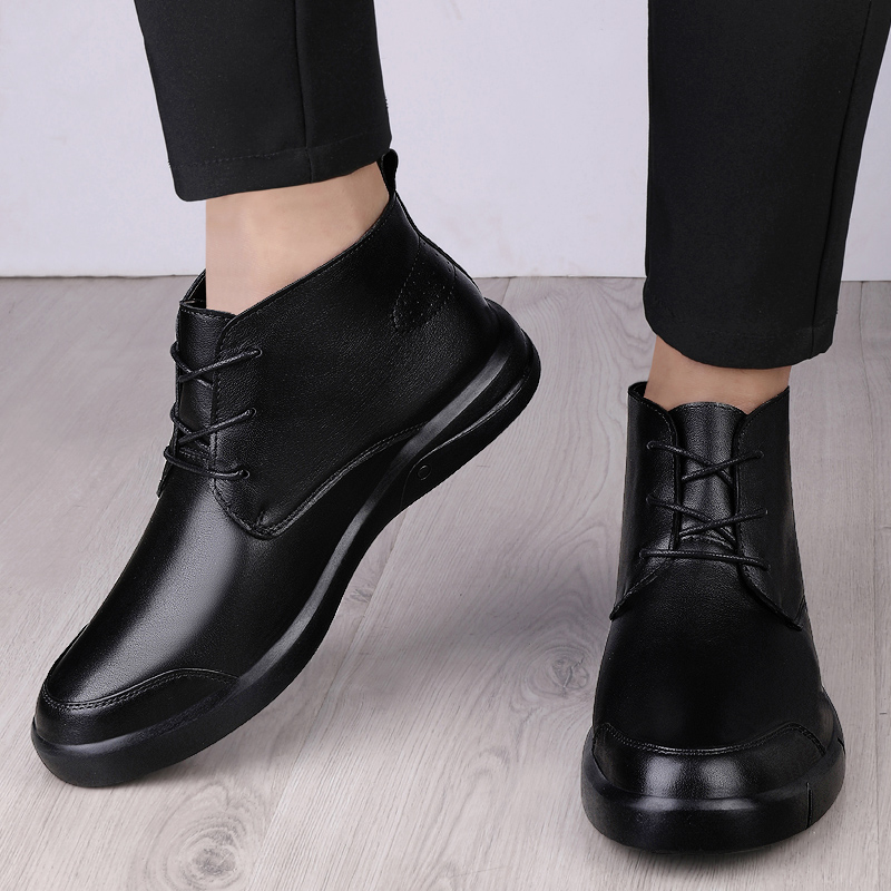 Men'S Shoes Hush Puppies - Ünlü Lüks Bilek Botları Yüksek Kaliteli