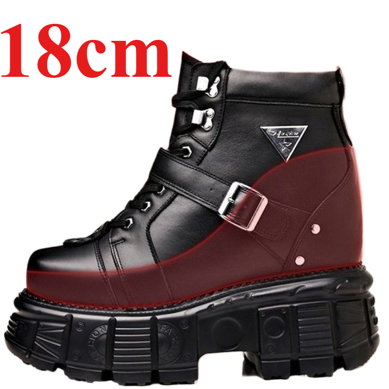 Men'S Shoes Dq - Hakiki Deri Motosiklet Botları Ayakkabı erkek
