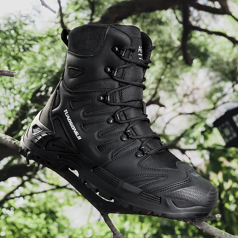 Men'S Shoes Dq - Erkek Açık Yürüyüş Taktik Bot Ayak