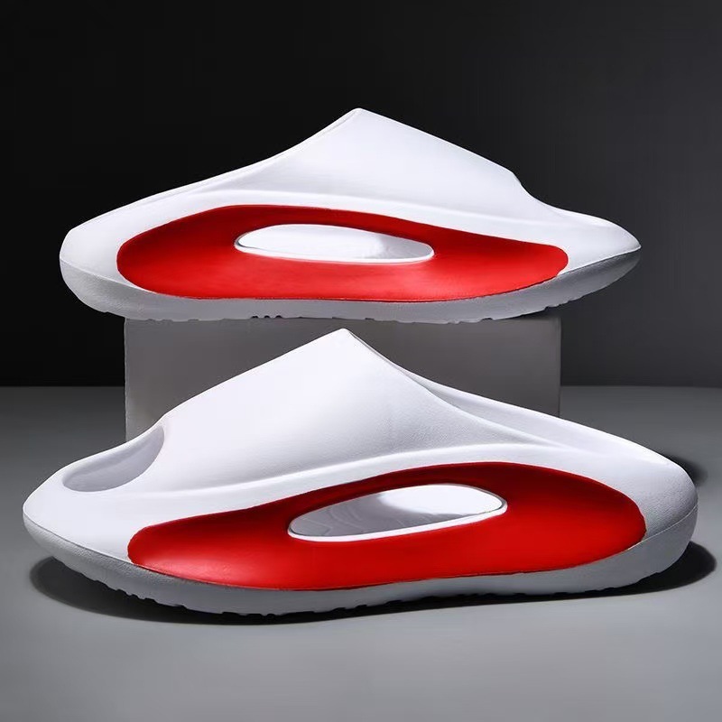 Men Shoes Size - Unisex Çift Açık Burunlu Terlik İç
