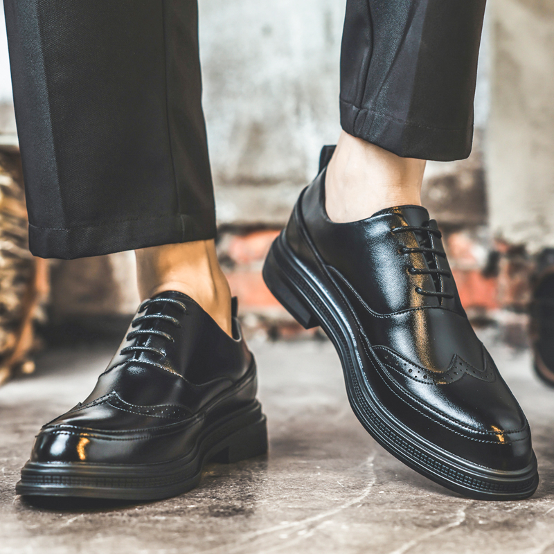 Erkek Boy Uzatıcı Deri Ayakkab - Men'S Shoes Brogues incelemesi ve fiyatı