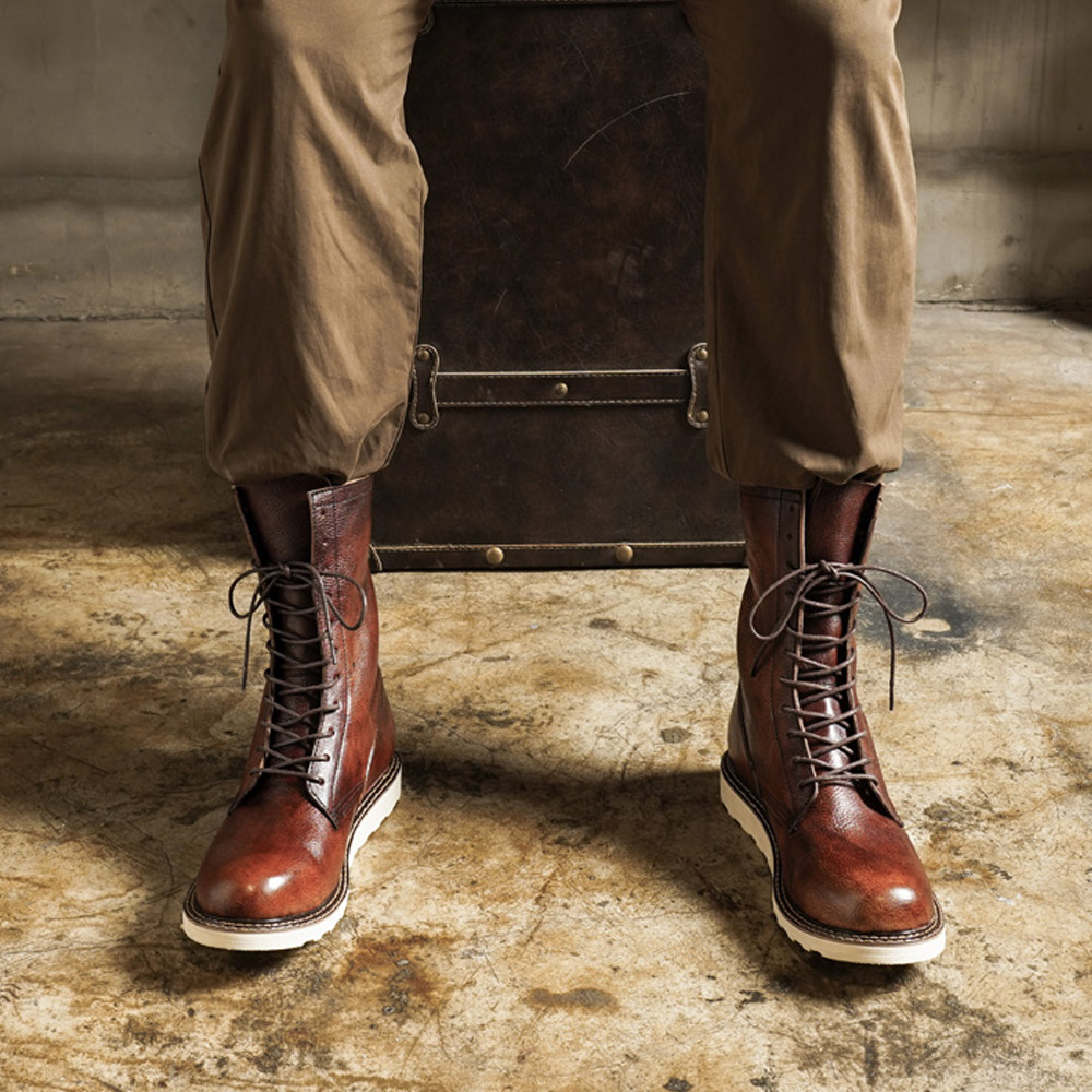 Erkek İnek Hakiki Deri Motosik - Men'S Shoes Brogues incelemesi ve fiyatı