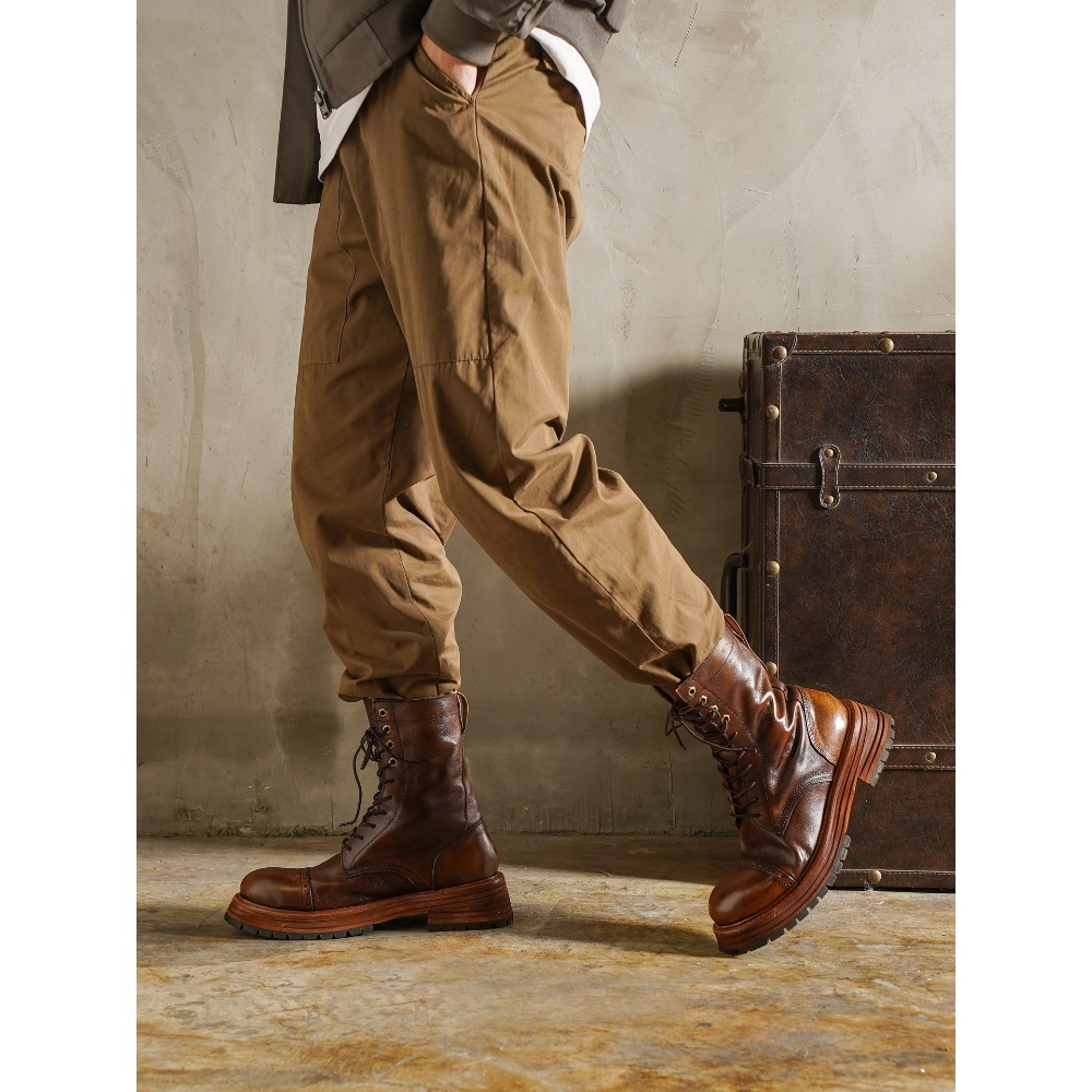 Erkek Hakiki Deri Motosiklet B - Men'S Shoes Brogues incelemesi ve fiyatı