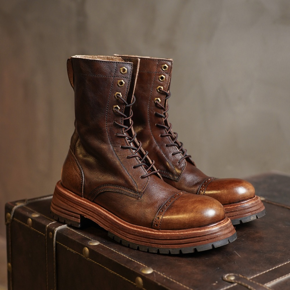 Erkek Hakiki Deri Motosiklet B - Men'S Shoes Brogues incelemesi ve fiyatı