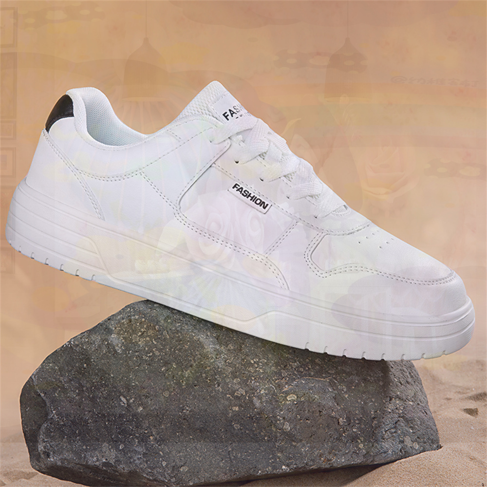 Bağları ile PU Deri Ayakkabı 4 - Men'S Shoes Good For Flat Feet incelemesi ve fiyatı