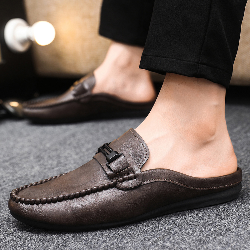 Yaz erkek yarım terlik kaymaz  - Men'S Shoes Comfortable Walking incelemesi ve fiyatı