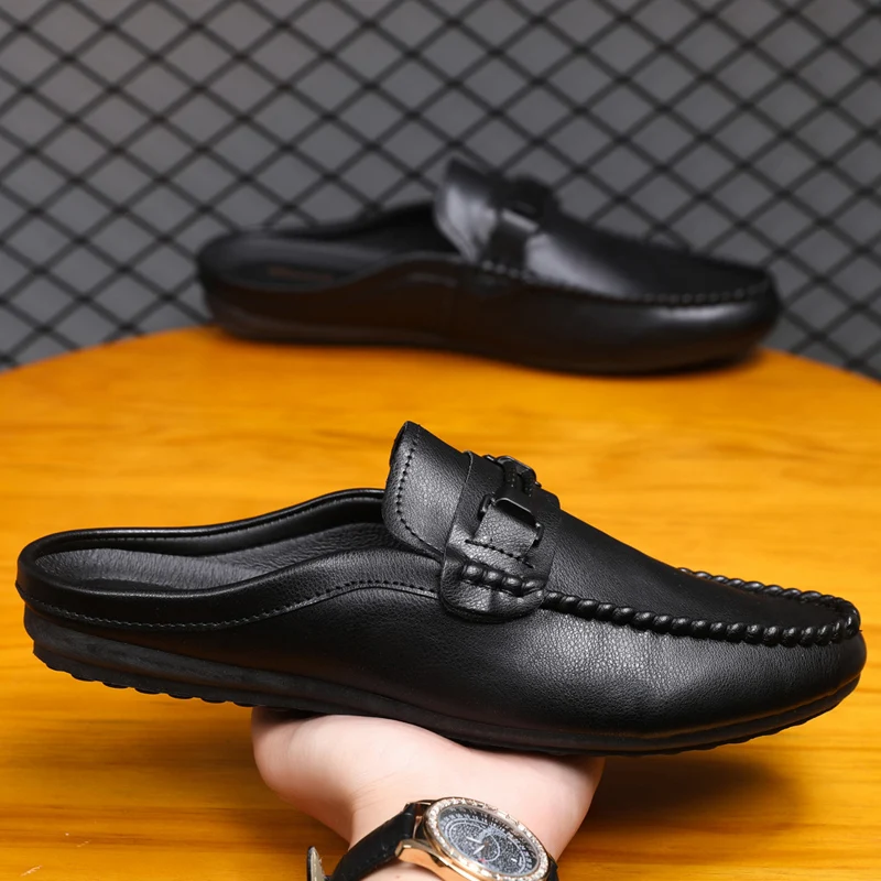 Yaz erkek yarım terlik kaymaz  - Men'S Shoes Comfortable Walking incelemesi ve fiyatı