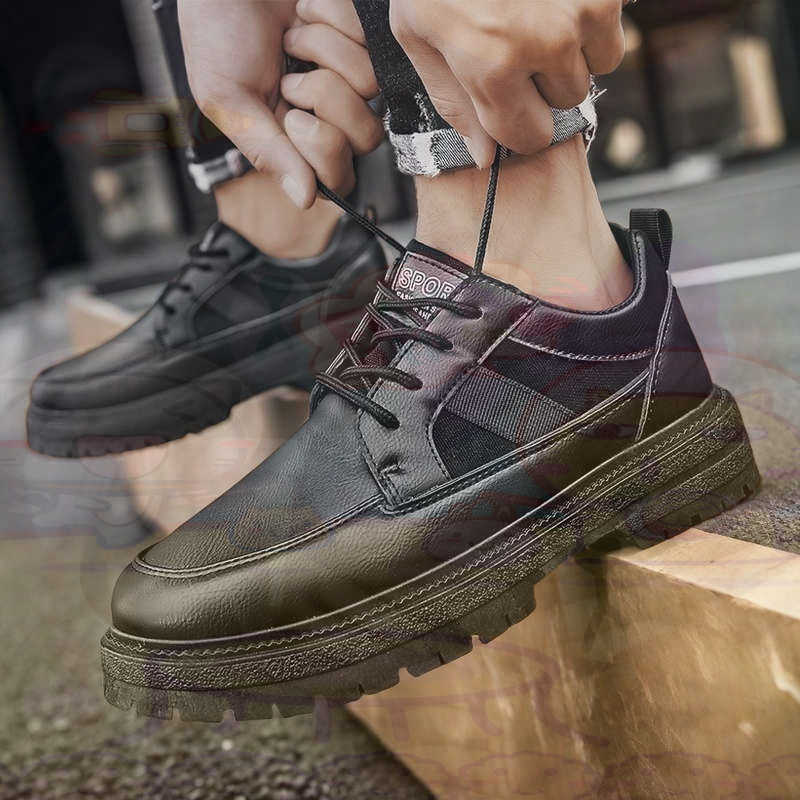 Koyu Doğal Deri Moda Eğitmenle - Men'S Shoes Good For Flat Feet incelemesi ve fiyatı