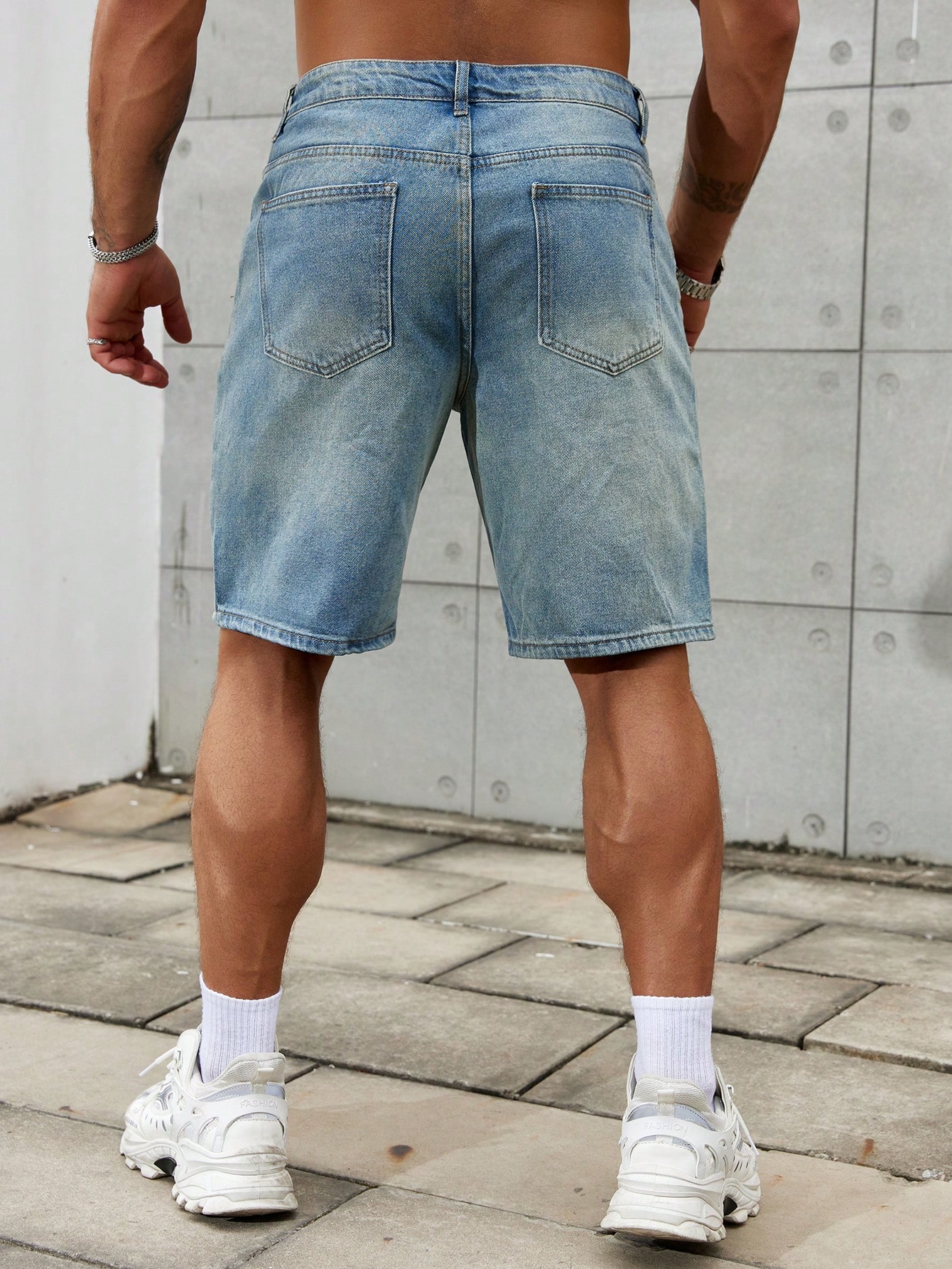 Yeni moda Mens yırtık kısa kot - Men'S Shoes For Jeans incelemesi ve fiyatı