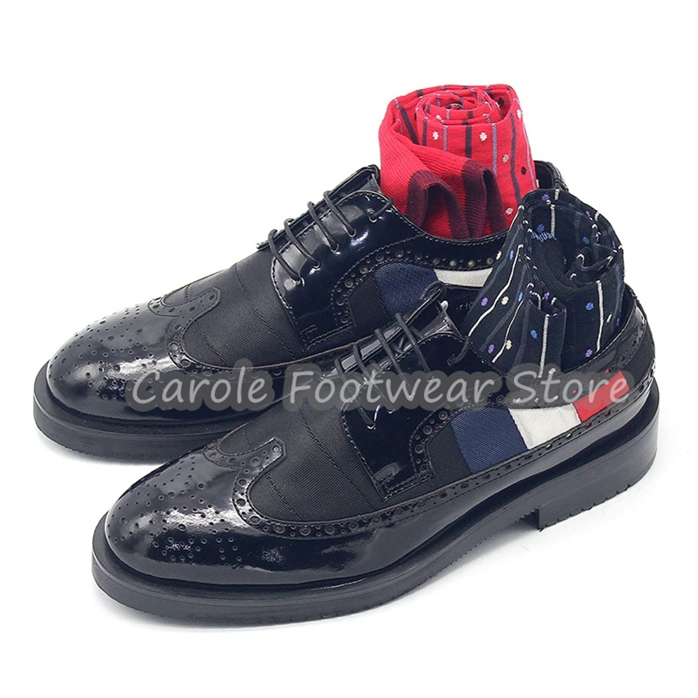 Moda Karışık Renkli Oymalı Bağ - Men'S Shoes Brogues incelemesi ve fiyatı