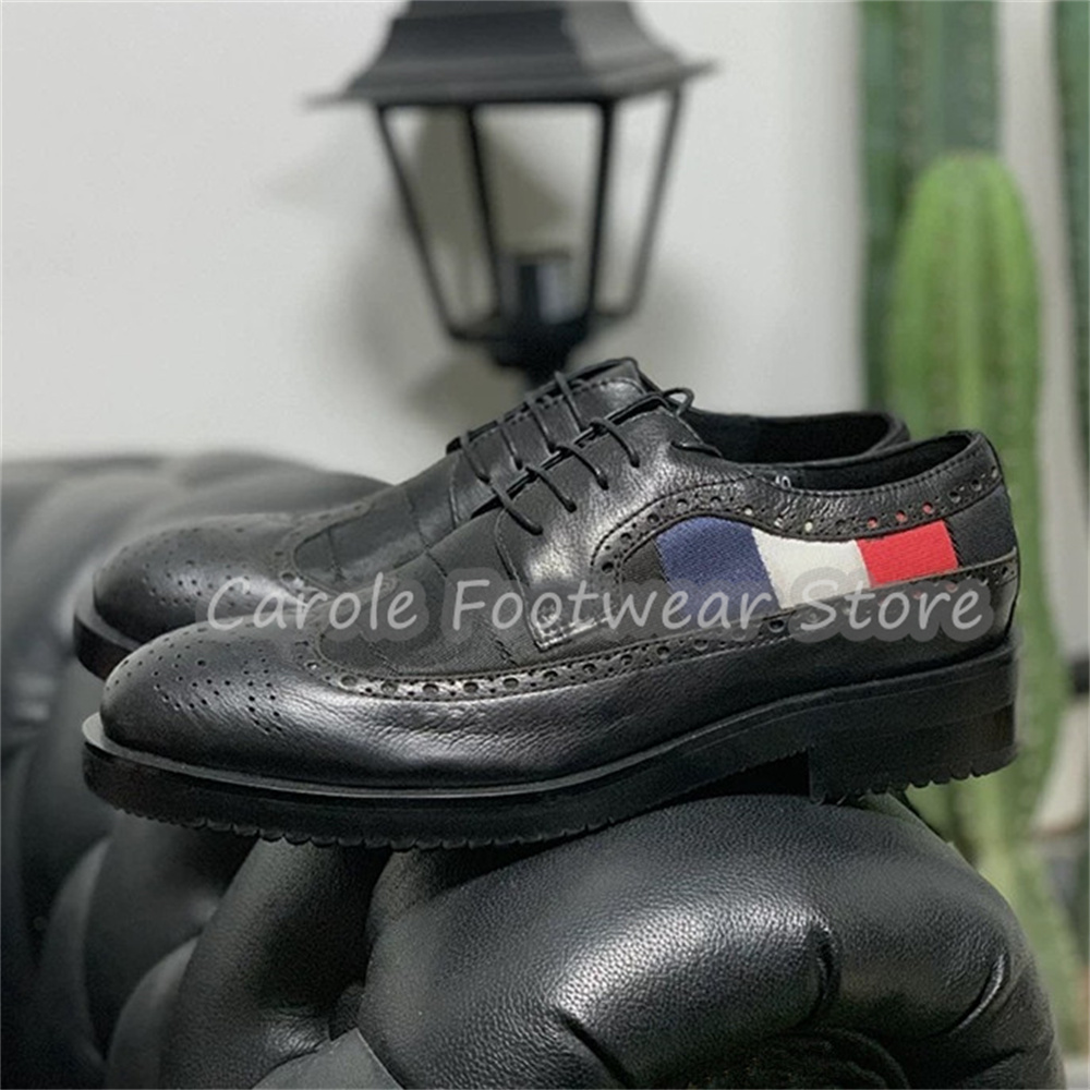 Moda Karışık Renkli Oymalı Bağ - Men'S Shoes Brogues incelemesi ve fiyatı