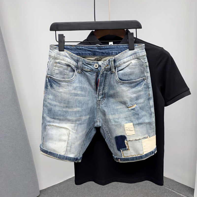 Düz Erkek Kot Şort Yırtık Jort - Men'S Shoes For Jeans incelemesi ve fiyatı