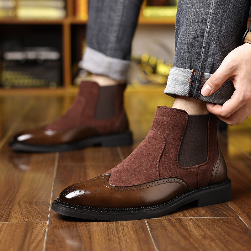 Yeni Erkek Klasik Retro Chelse - Men'S Shoes Brogues incelemesi ve fiyatı